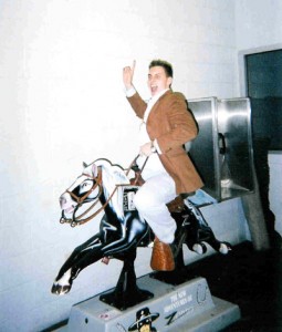 Chad Riding a horse